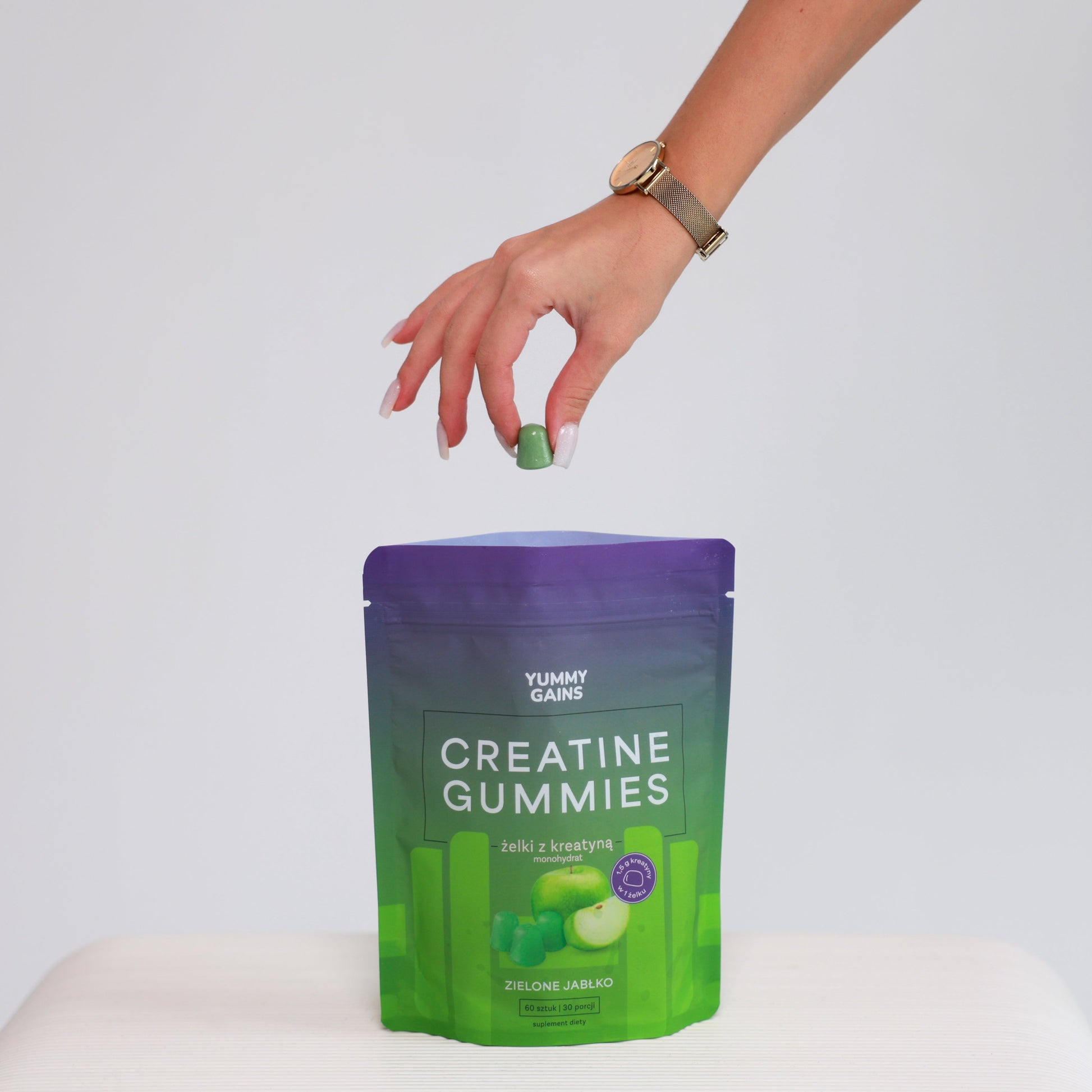 opakowanie zielone jabłko yummygains